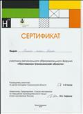 Участие в региональном образовательном форуме "Наставники Сахалинской области"